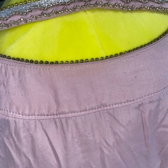 Altar’d State Darra Long Sleeve Open Back Beaded Swing Dress - Picture 12 of 15